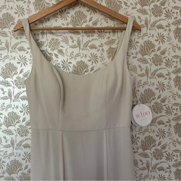 NWT Wtoo by Watters Bridesmaid Dress Style 00221 | Size M | Color Sugar - Picture 3 of 9